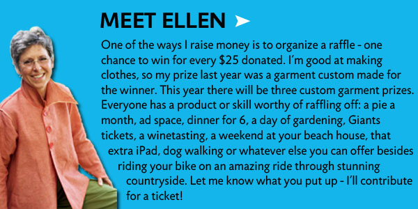 CAN Bike Fundraising Tips - Ellen